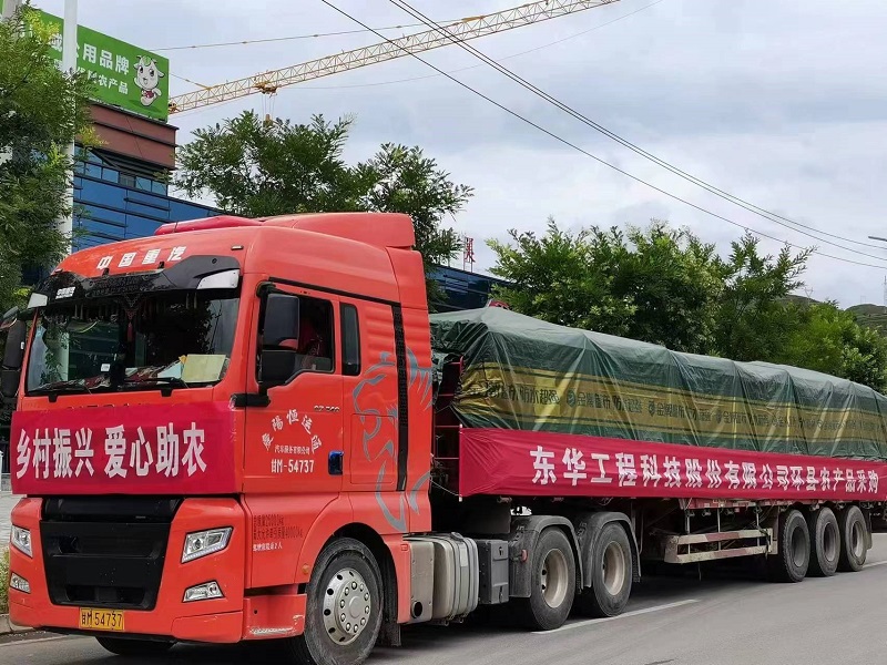 2022年8月，東華科技帶領(lǐng)企業(yè)全體員工開(kāi)展消費(fèi)幫扶